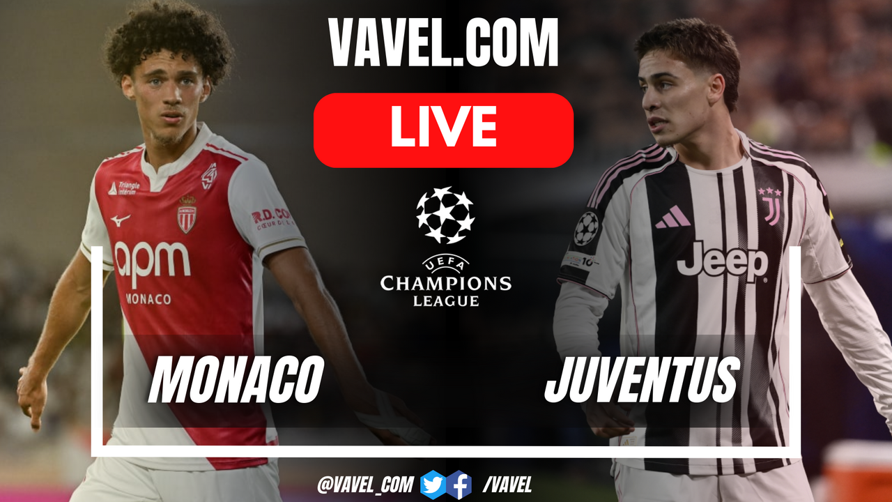 Monaco vs Juventus LIVE Score Updates in UEFA Champions League