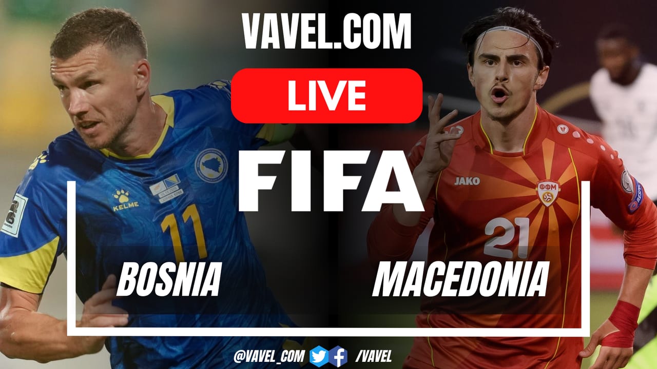 Bosnia vs North Macedonia LIVE Score Updates: Changes are made (0-0)