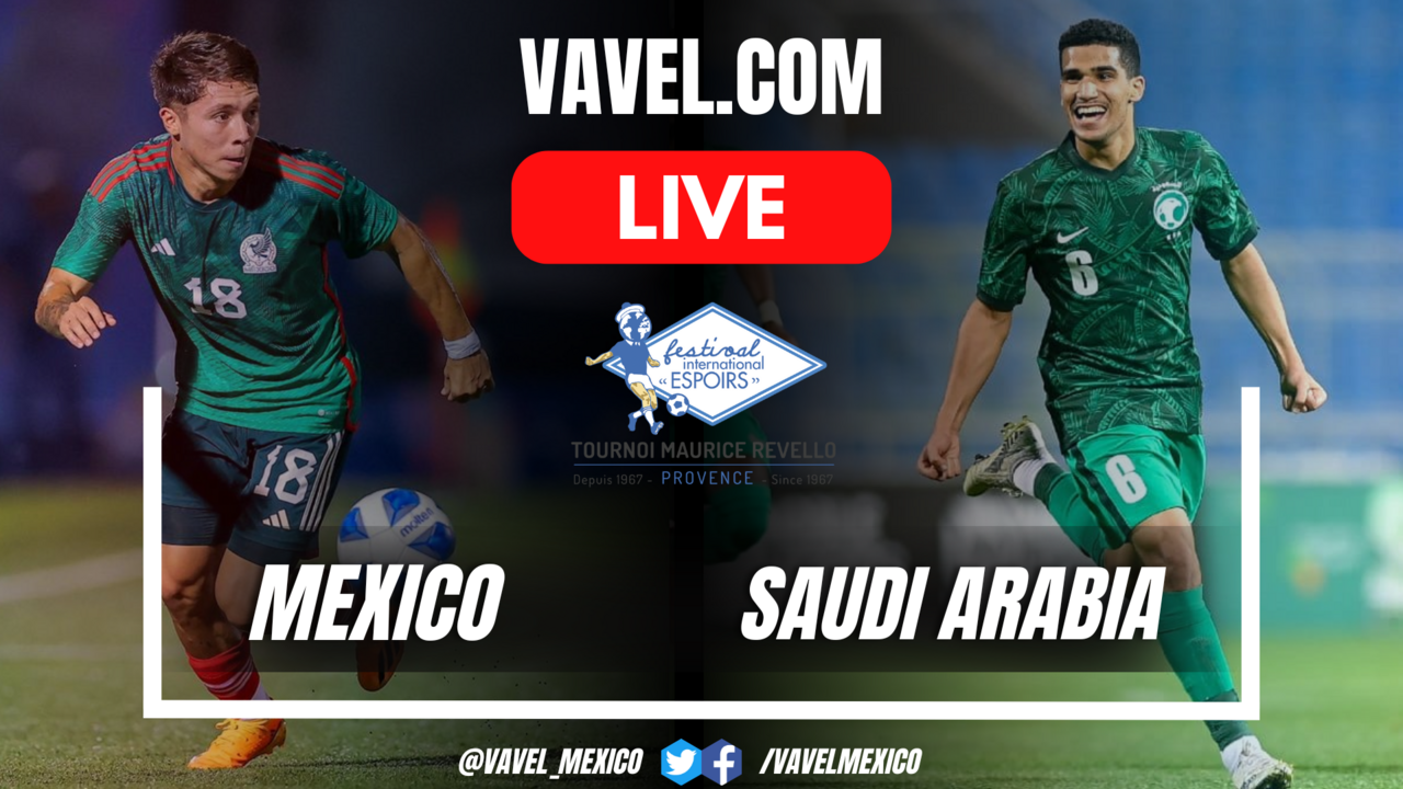 Mexico U23 vs Saudi Arabia U23 LIVE Score Updates (1-1) | June 7, 2024