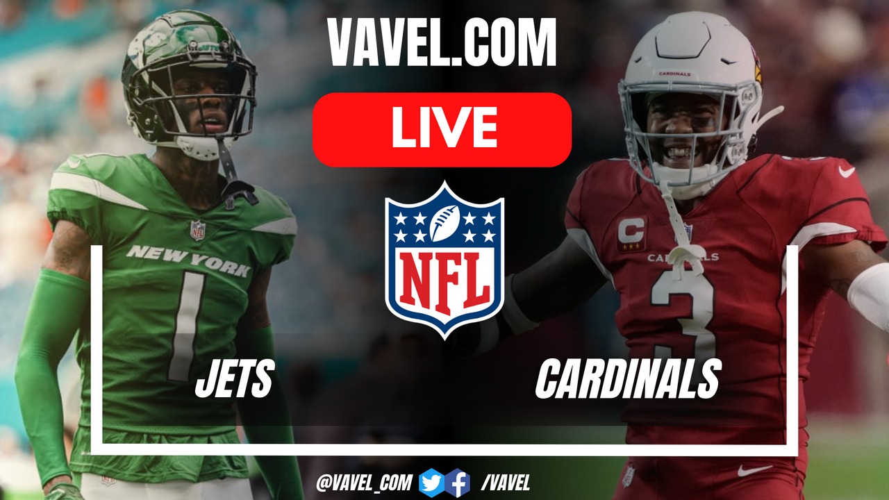 New York Jets vs Arizona Cardinals LIVE Score Updates, Stream Info and