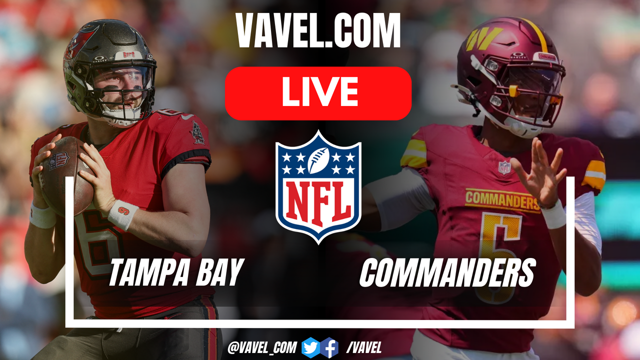 Tampa Bay Buccaneers vs Washington Commanders LIVE Score Updates