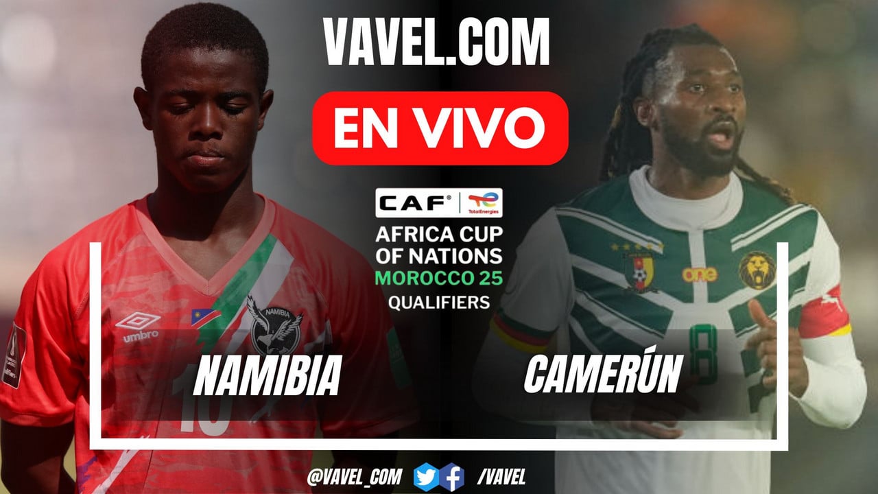 Resumen: Namibia 0-0 Camerún en Clasificatorias Copa de Naciones Africana | 13 Noviembre 2024