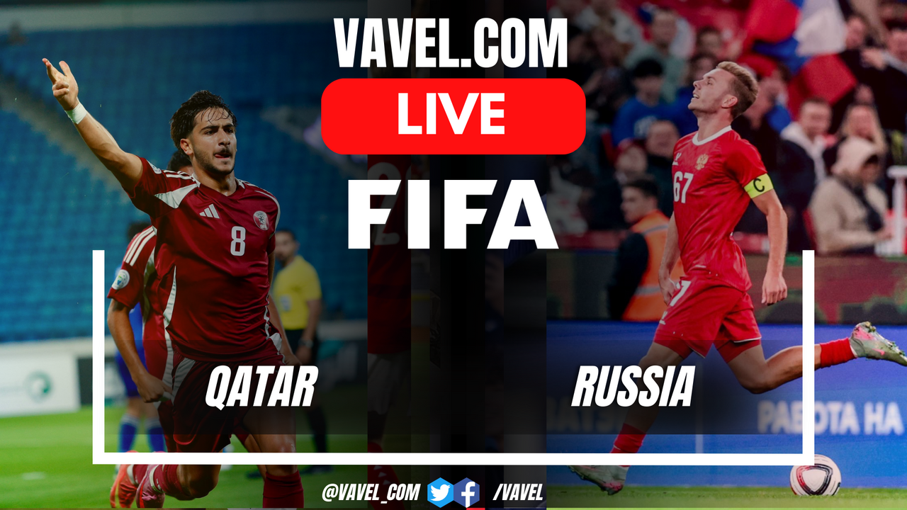 Highlights and goals of Qatar 1-4 Russia in International Friendlies