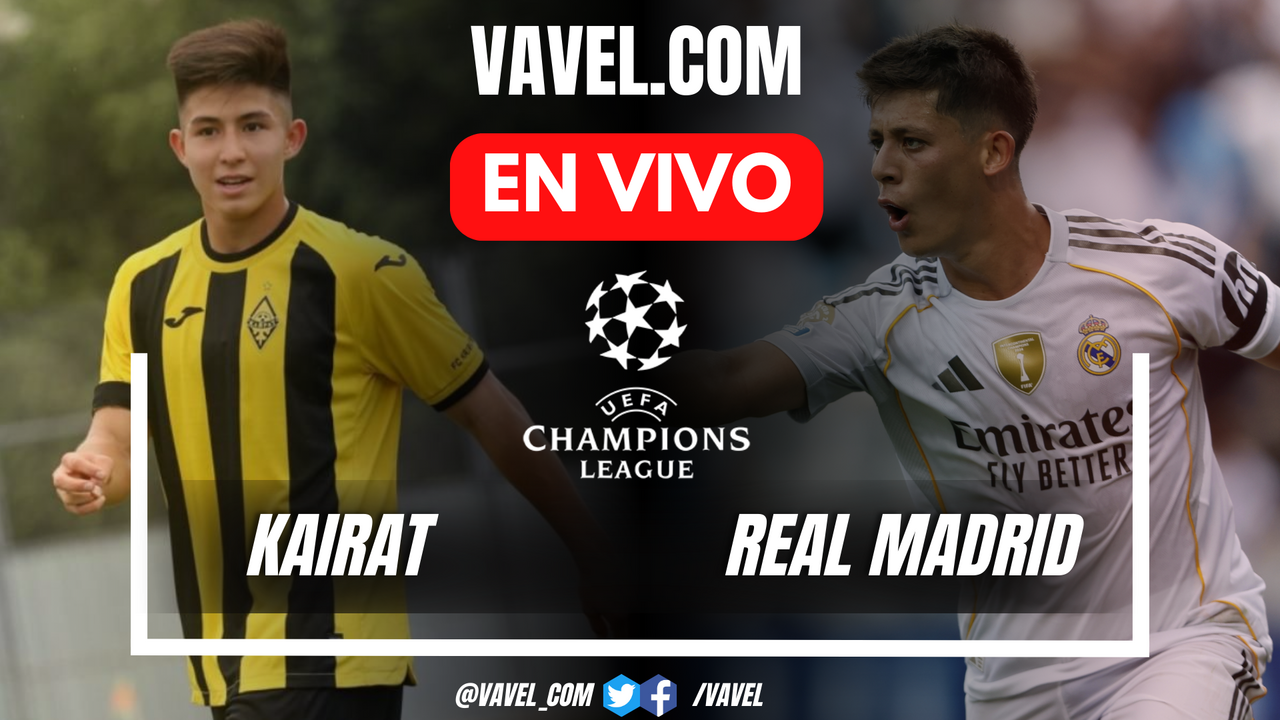 Goles y Resumen de Kairat 0-5 Real Madrid en UEFA Champions League | 30 ...