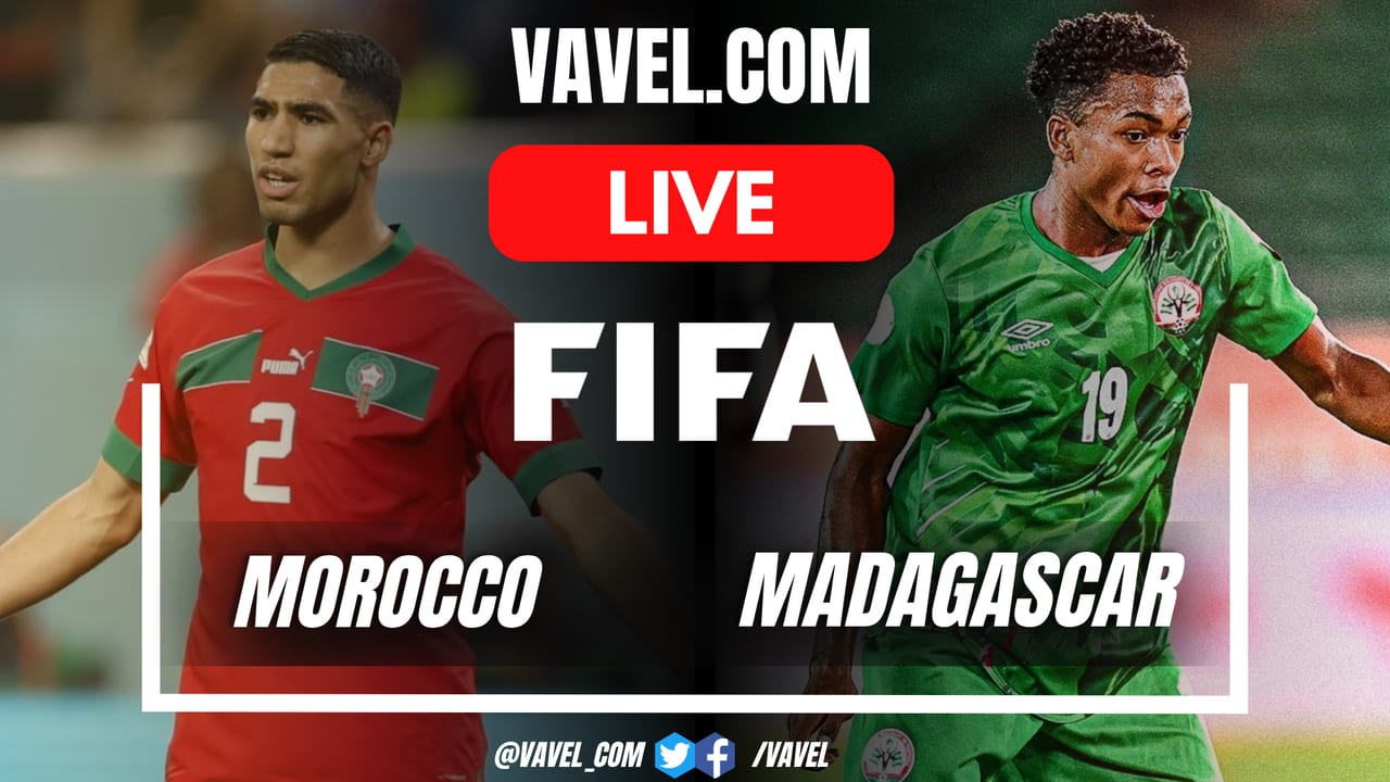 Morocco vs Madagascar LIVE Score Updates: Halftime (2-0)