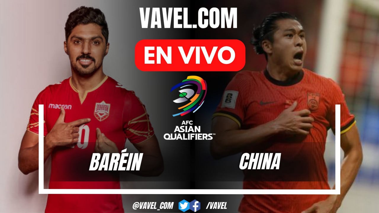 Baréin vs China EN VIVO, ¿cómo ver transmisión TV online en Eliminatorias al Mundial 2026? | 14 Noviembre 2024