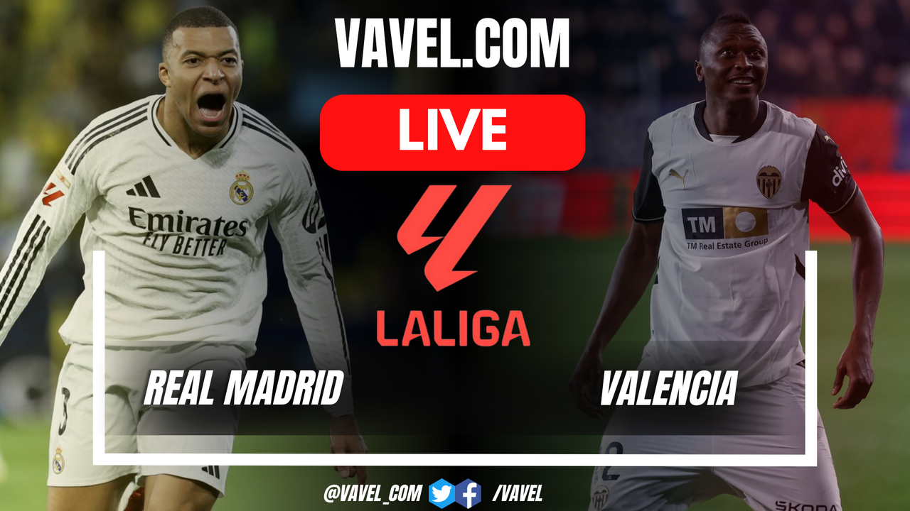 Resultados en Vivo: Real Madrid vs Valencia en LaLiga