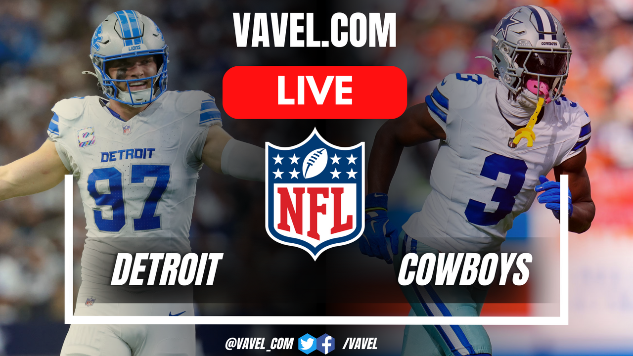Detroit Lions vs Dallas Cowboys LIVE Score Updates (20-9)
