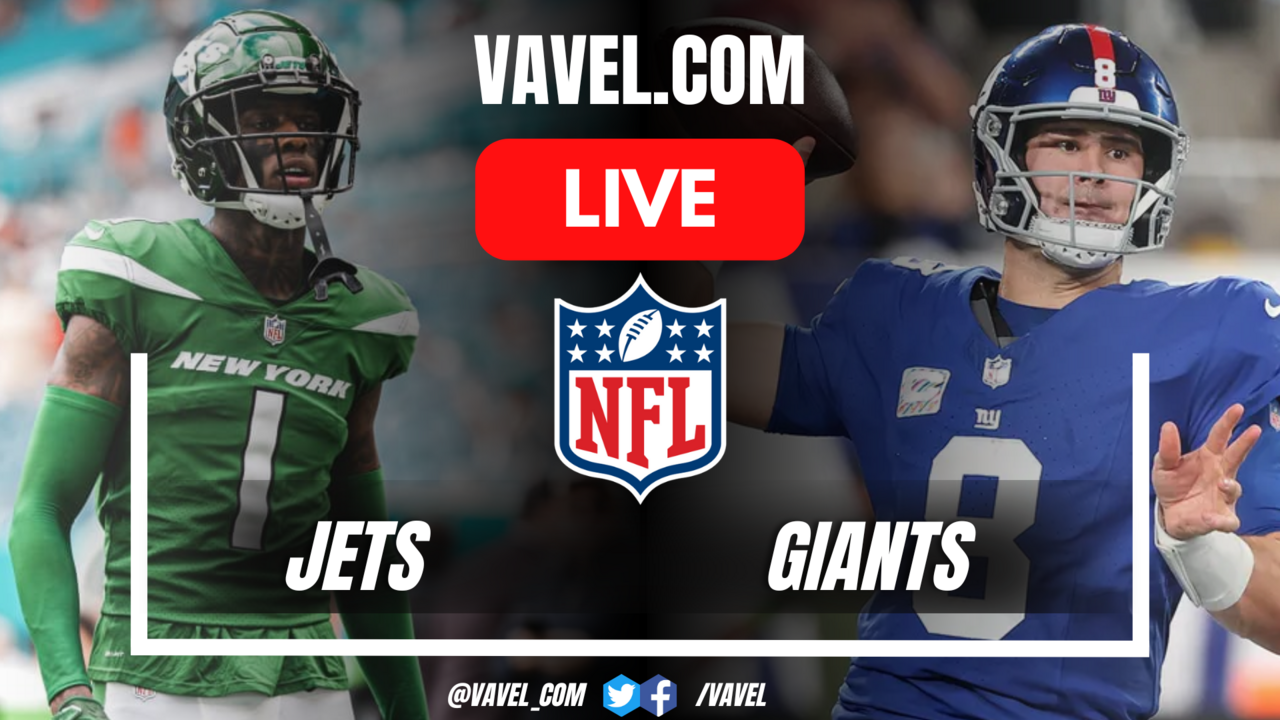 New York Jets vs New York Giants LIVE Score Updates, Stream Info and