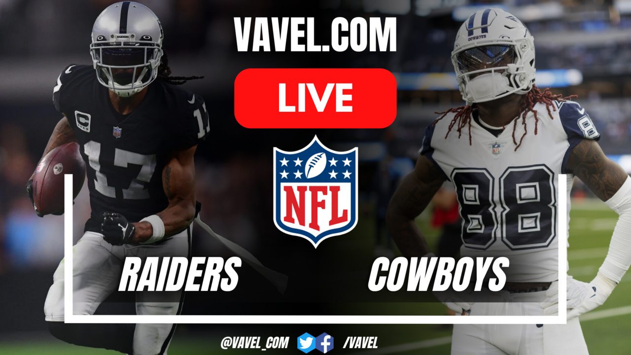 Las Vegas Raiders vs Dallas Cowboys LIVE Score Updates, Stream Info and