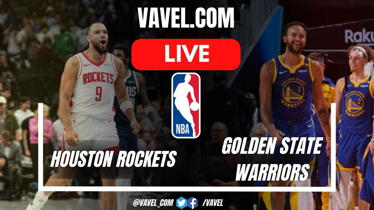 Houston Rockets vs Golden State Warriors LIVE Score Updates, Stream