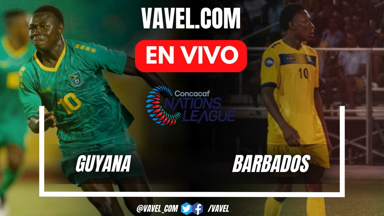 Goles y Resumen del Guyana 5-3 Barbados en la Liga de Naciones de Concacaf | 19 Noviembre 2024