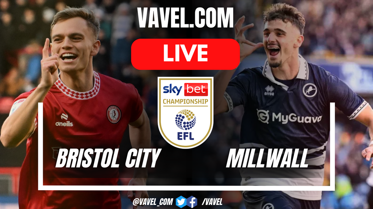 Image for Bristol City vs Millwall LIVE Score Updates in EFL Championship Match
