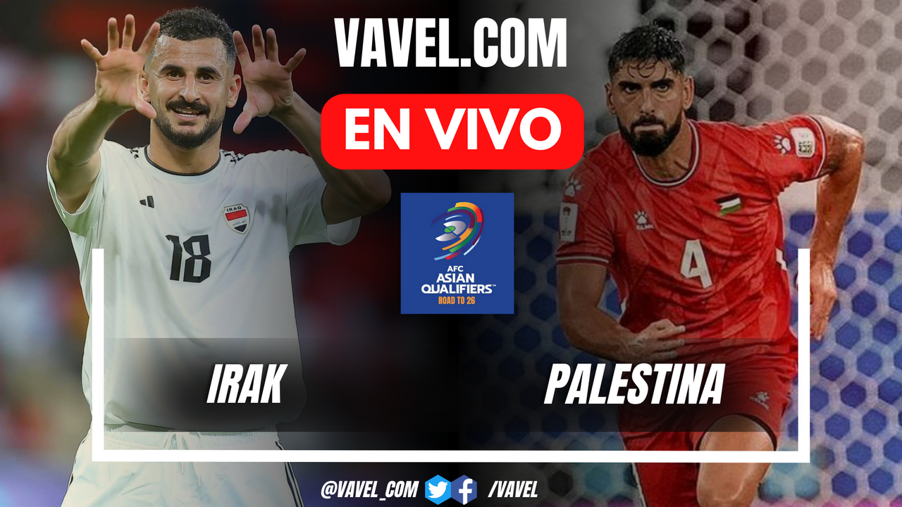 Irak vs Palestina EN VIVO ¿cómo ver transmisión TV online en Eliminatorias Mundial 2026? | 10 Octubre 2024