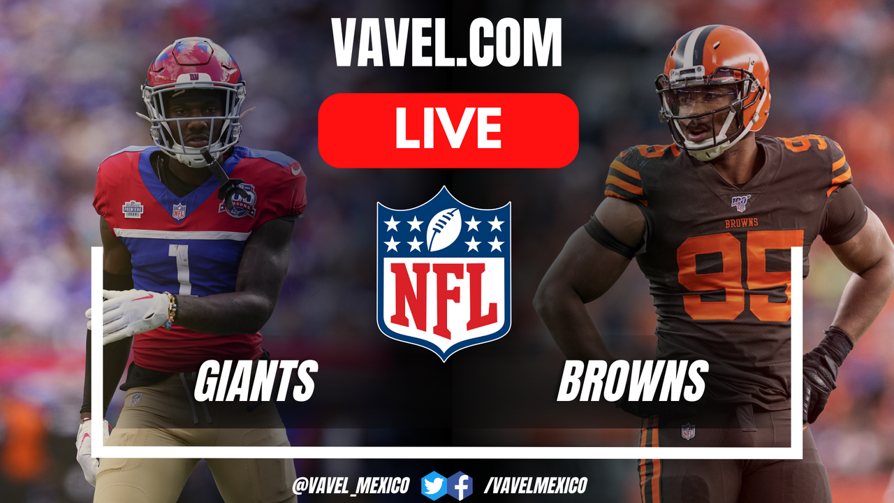 New York Giants vs Cleveland Browns LIVE Score Updates, Stream Info and How to Watch NFL Game | September 22, 2024