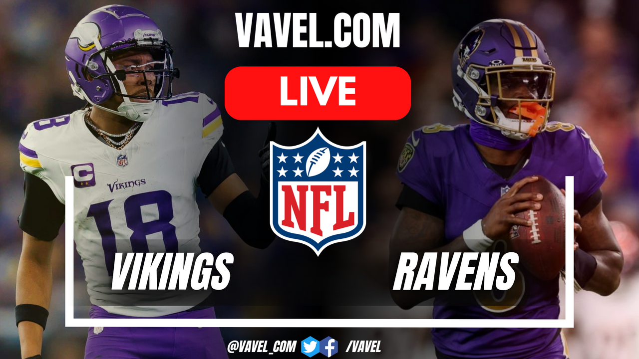 Minnesota Vikings vs Baltimore Ravens LIVE Score Updates (13-27)