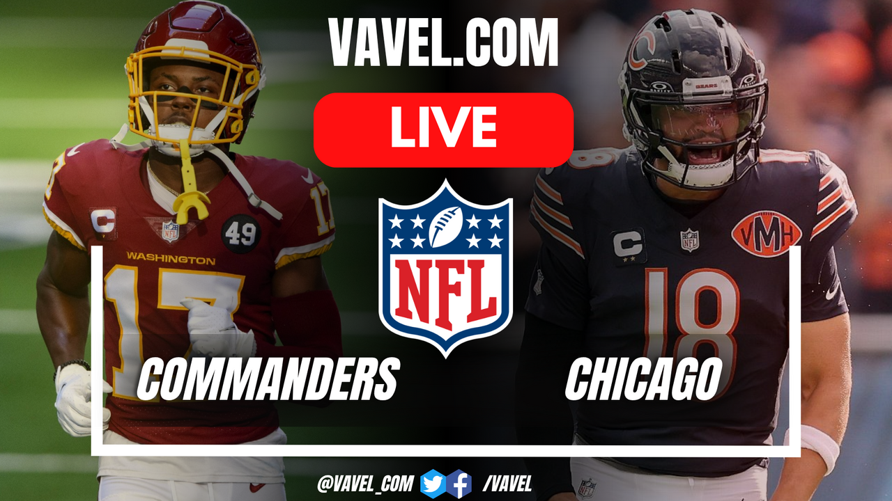 Summary: Washington Commanders 24-25 Chicago Bears in NFL Regular Season