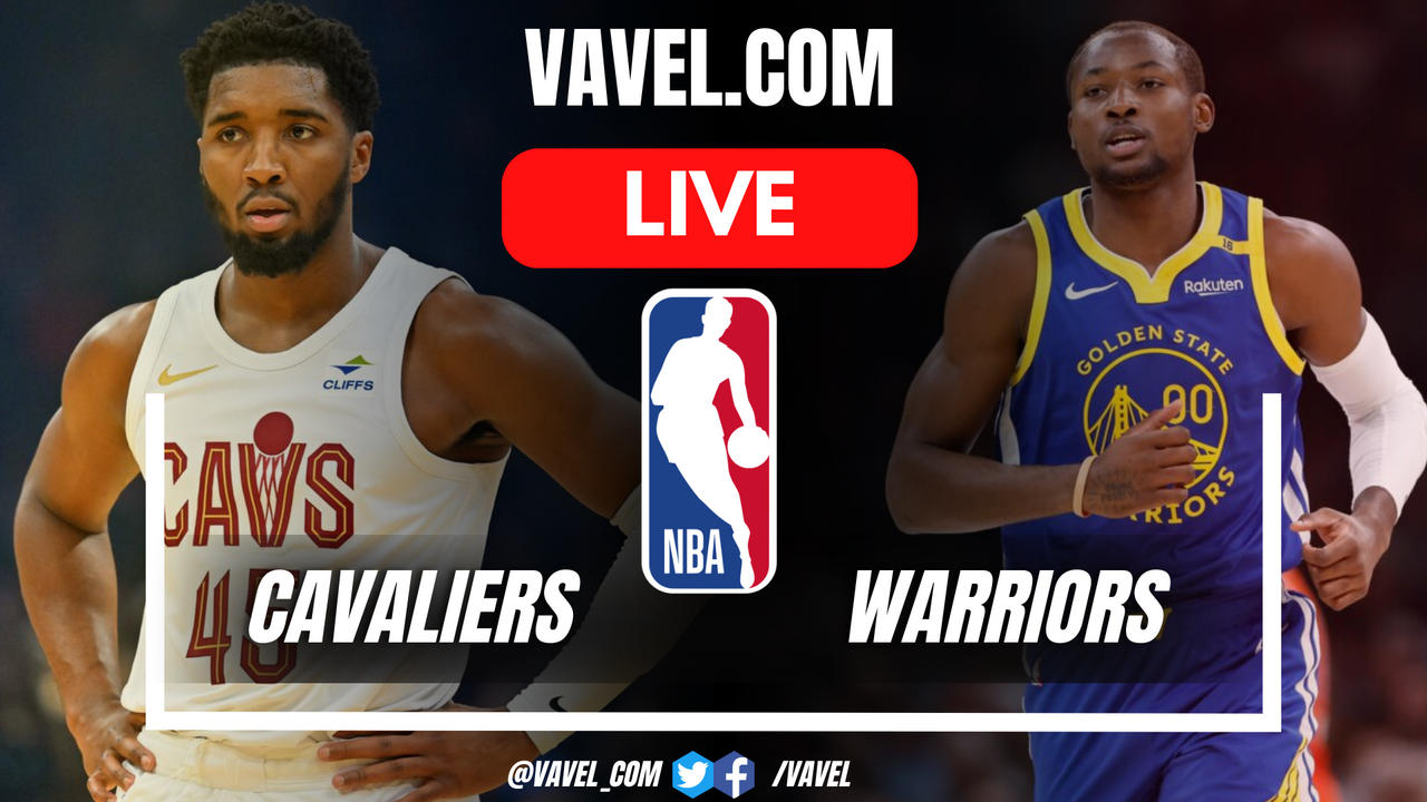Image for Cleveland Cavaliers vs Golden State Warriors LIVE Score Updates in NBA Game
