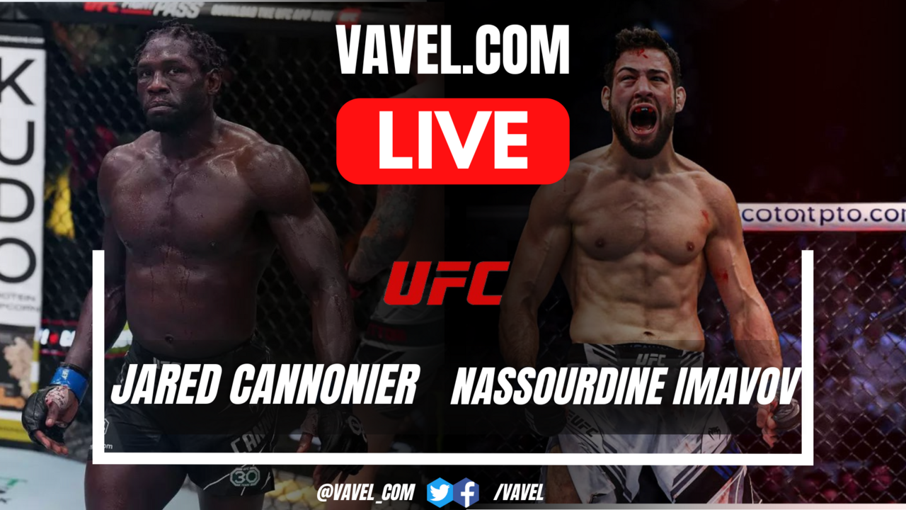 UFC Fight Night LIVE Results, Jared Cannonier vs Nassourdine Imavov ...