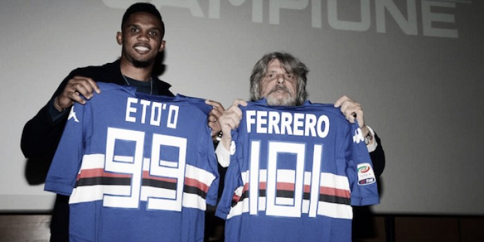 L'annuncio di Eto'o: "C'è una situazione scomoda tra me e la Sampdoria"