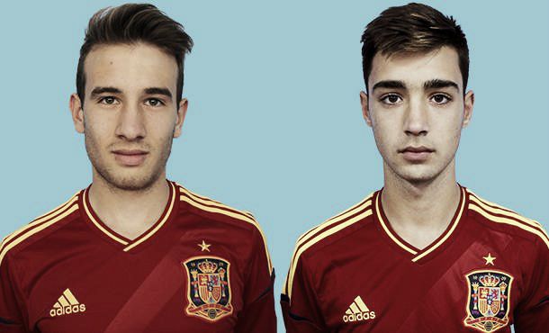 Brais Méndez y Hugo Pintos, dos célticos que jugarán con la Roja