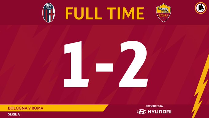 Serie A- Dzeko all'ultimo respiro! La Roma espugna Bologna (1-2)