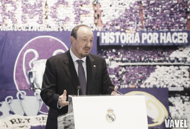 Fotos e imágenes de la presentación de Rafa Benítez por el Real Madrid