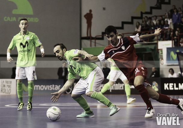 Fotos e imágenes del partido Inter Movistar - Santiago Futsal de la décima jornada de la LNFS