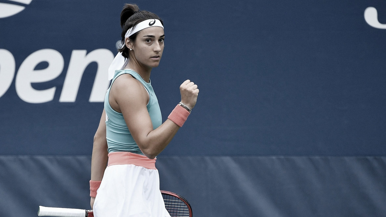 Principal cabeça de chave, Pliskova cai para Garcia na segunda rodada do US Open Principal cabeça de chave, Pliskova cai para Garcia na segunda rodada do US Open