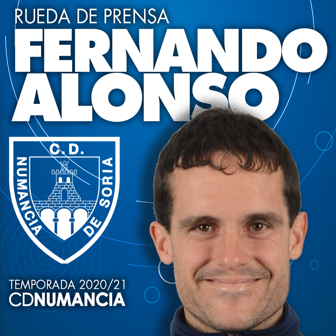 Fernando Alonso, presentado como director deportivo del Numancia Fernando Alonso, presentado como director deportivo del Numancia