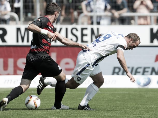 Karlsruher SC 2-0 MSV Duisburg: Hoffer and Gulde seal three points for KSC
