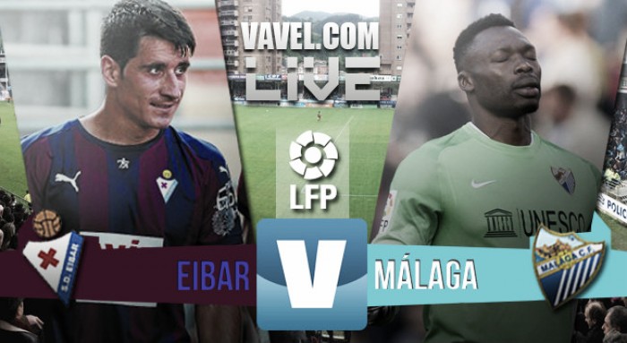 Resultado Eibar - Málaga en la Liga BBVA 2016: el Málaga asalta Ipurúa (1-2)
