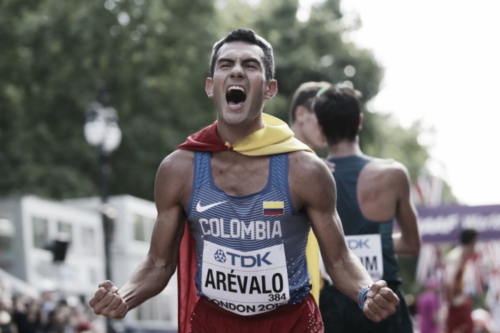 Eider Arévalo, campeón mundial de marcha Eider Arévalo, campeón mundial de marcha
