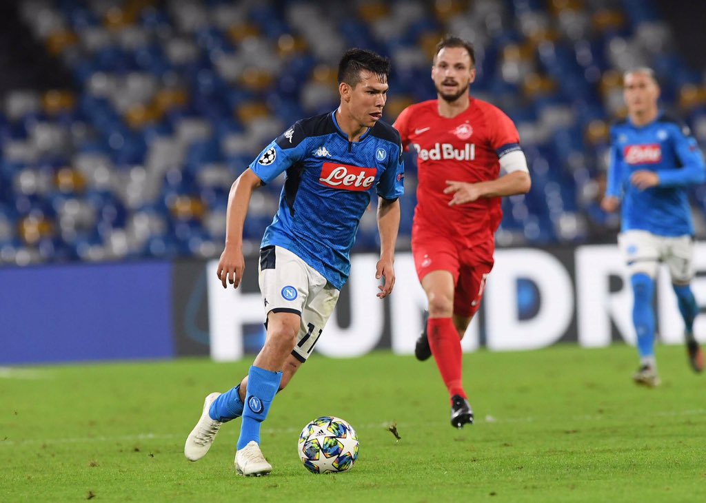 Champions League - Lozano risponde ad Haaland: 1-1 tra Napoli e Salisburgo 