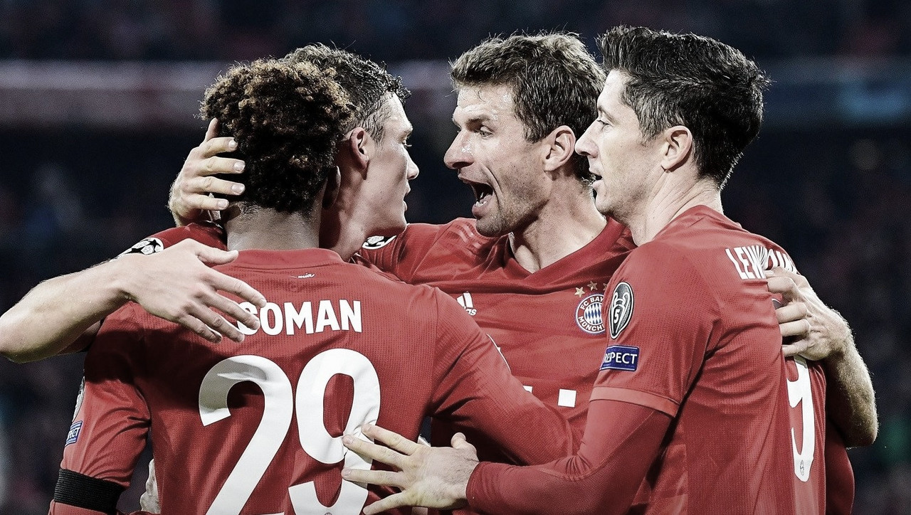 Bayern de Munique garante classificação e Tottenham segue vivo pela segunda vaga na UCL