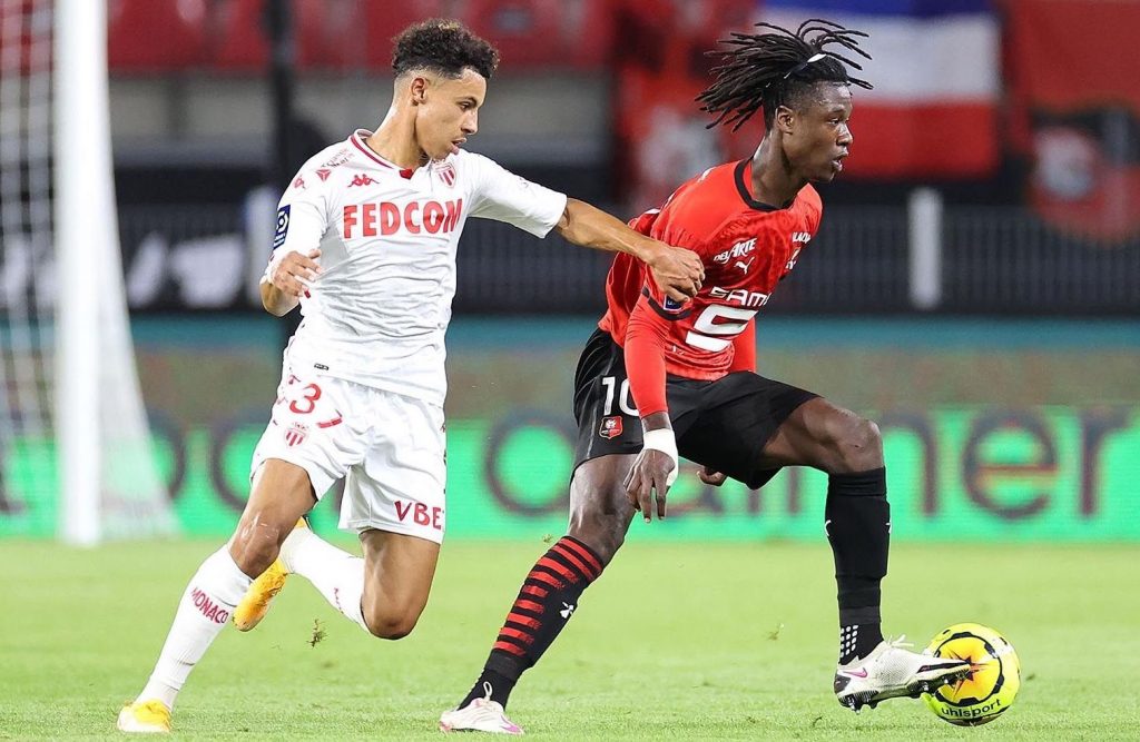 Goles y resumen del AS Monaco 1-1 Stade Rennais en Ligue 1 2022
