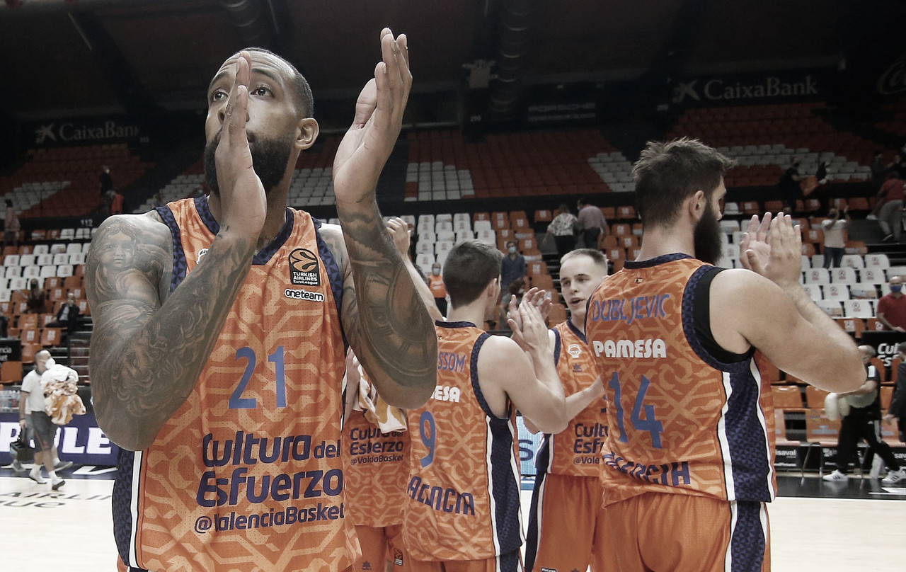 Valencia Basket logra vencer en un encuentro muy apretado