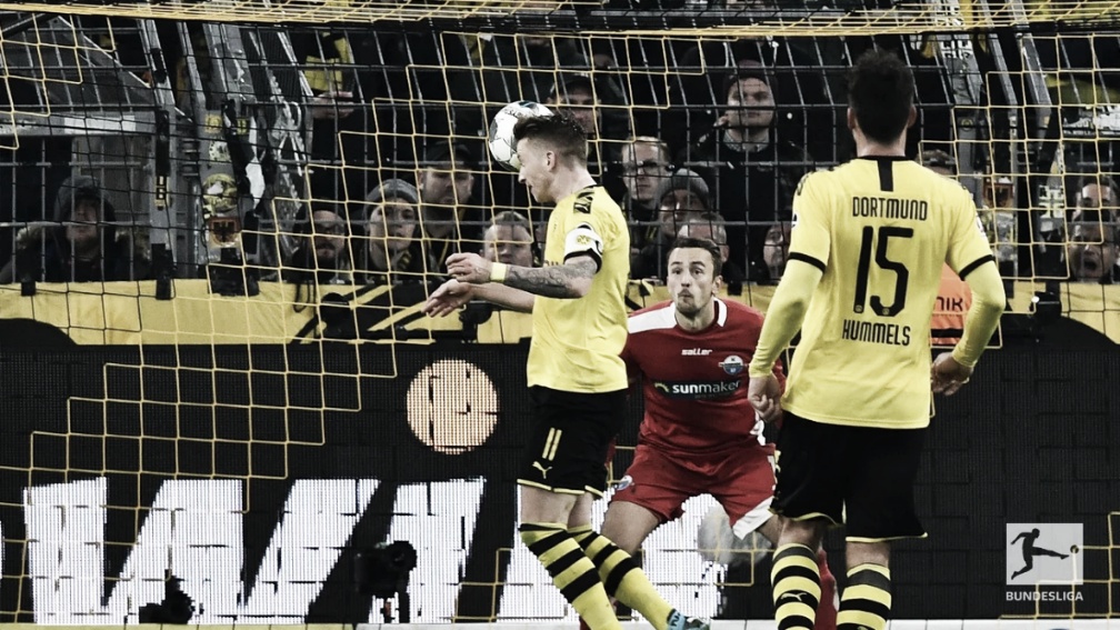 Borussia Dortmund sai atrás e busca resultado heroico contra o Paderborn