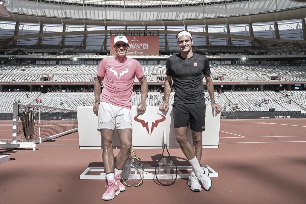 Federer felicita a Nadal tras conquistar Roland Garros Federer felicita a Nadal tras conquistar Roland Garros