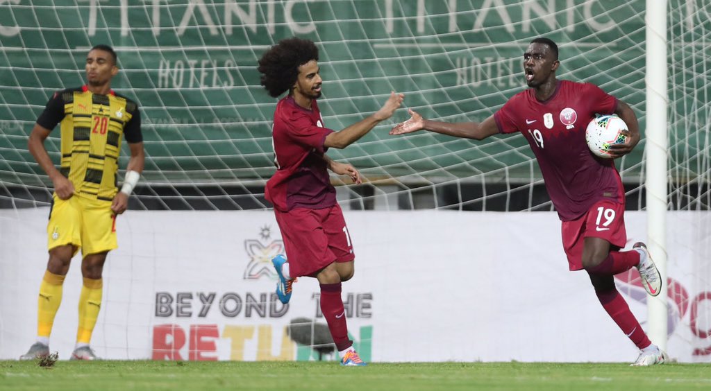 Summary and highlights of Qatar 2-1 Ghana in friendly match