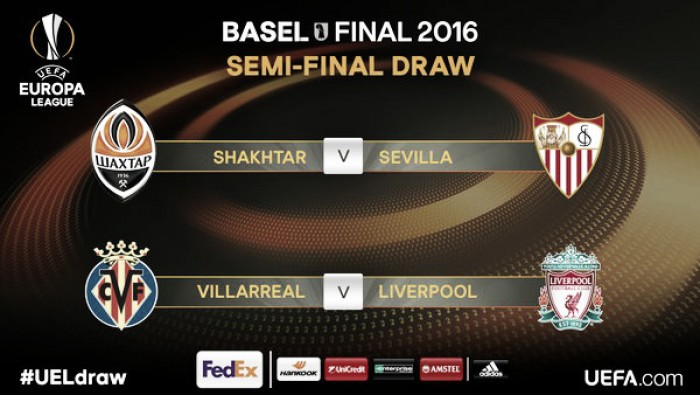 Europa League, il Liverpool trova il Villarreal in semifinale. Siviglia all'esame Shakthar