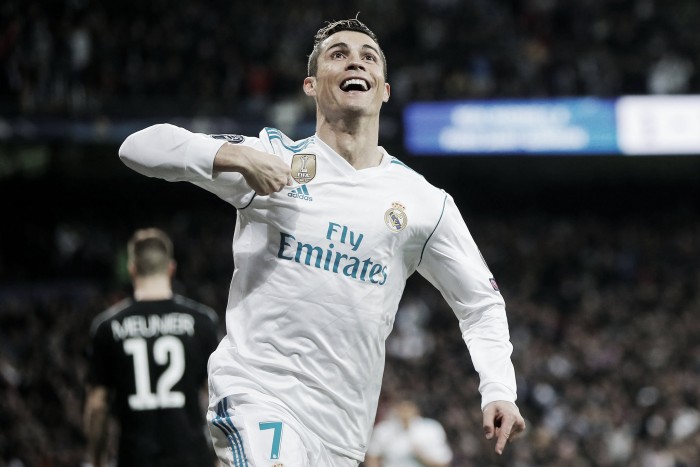 Cristiano Ronaldo, el mejor del partido ante el PSG por su doblete