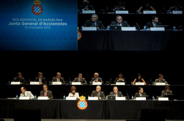 La Junta General de Accionistas del Espanyol aprueba todos los puntos