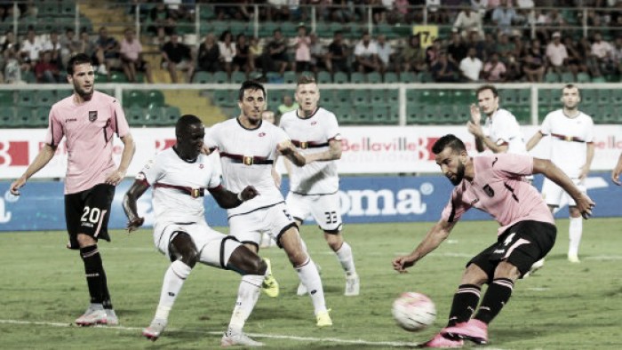 Live Genoa - Palermo in Serie A 2015/16 (4-0)