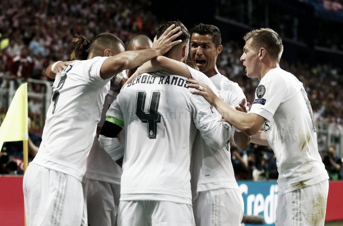 Real Madrid - Atlético de Madrid: puntuaciones Real Madrid, final UEFA Champions League