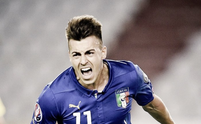 Italia, El Shaarawy: "Non vedo l'ora di inizare l'Europeo. Siamo plasmati a immagine di Conte" Italia, El Shaarawy: "Non vedo l'ora di inizare l'Europeo. Siamo plasmati a immagine di Conte"