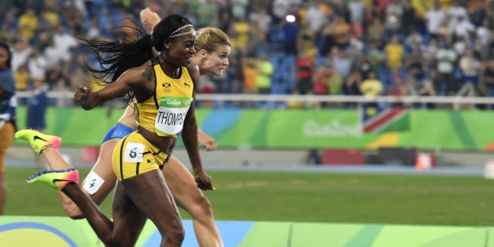 Rio 2016 - Atletica: Thompson oro anche nei 200, alla Bartoletta il lungo, tripletta americana nei 100hs