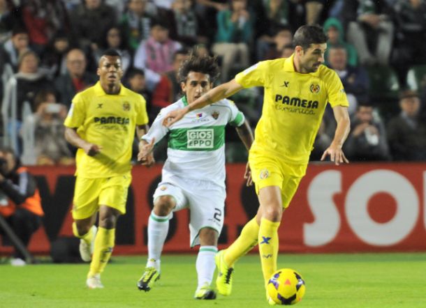 Villarreal - Elche, puntuaciones del Villarreal, ida 1/16 de final de la Copa del Rey