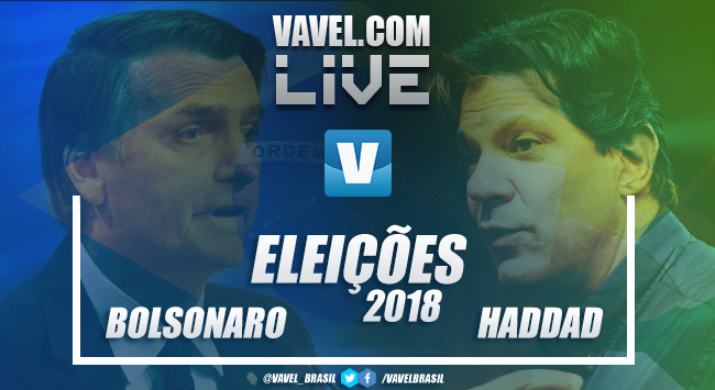 Eleições Brasil 2018: Resultados Jair Bolsonaro x Fernando Haddad