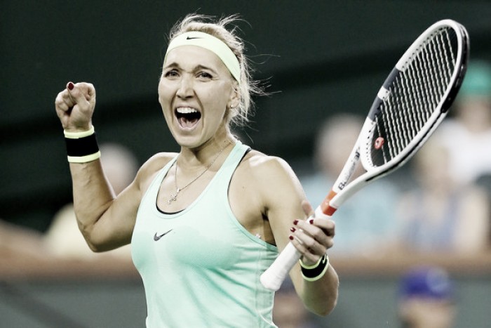 WTA Indian Wells: Elena Vesnina dominant in victory over Kristina Mladenovic to reach first ...
